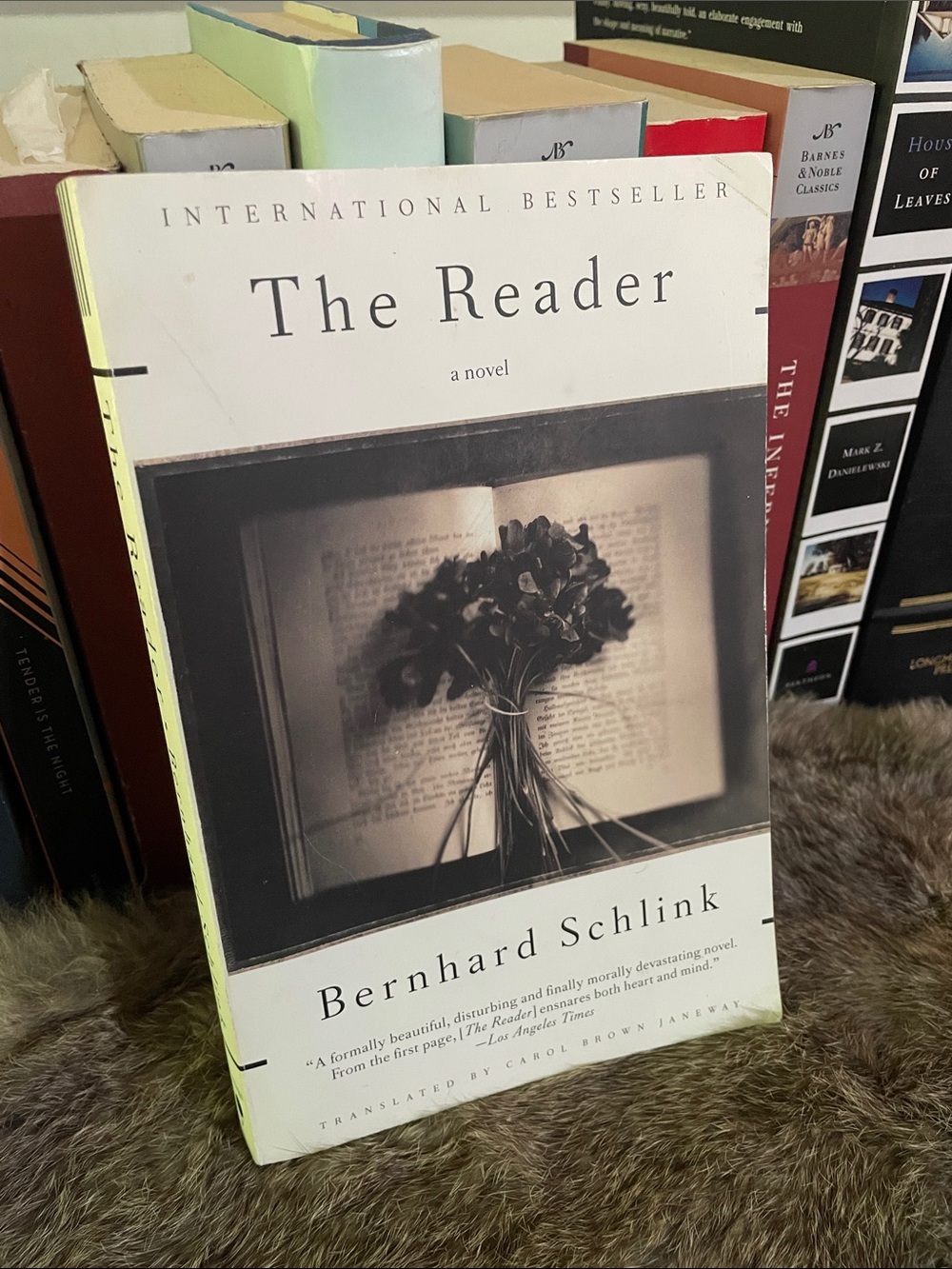 Barnes & Noble White and Cream Hardcover-Style Paperback – The Reader